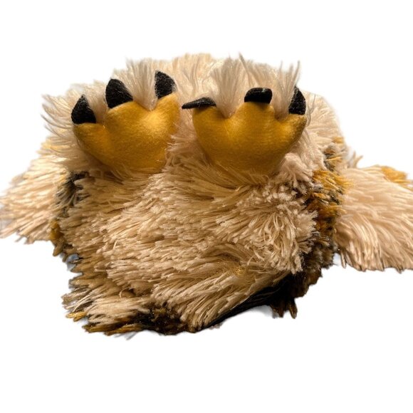 Harry Potter and the Cursed Child Owl Plush Stuffed Animal 8" Brown Tan Mottled - Picture 7 of 10